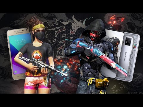 Do j2 Prime ao Redmagic 7S Pro 🪐 Free Fire Highlights