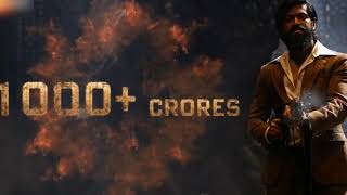 KGF Chapter 2 - Box Office Massive 1000 Crore | Rocking Star Yash | Prashanth Neel | Hombale Film