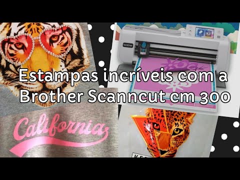 Skeneris Braižytuvas Brother CM 300 ScanNCut video