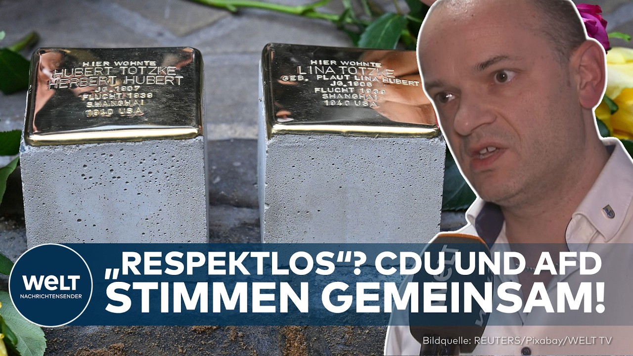 HEIDENAU: Brisante Abstimmung! CDU und AfD stimmen GEMEINSAM gegen neue Stolpersteine