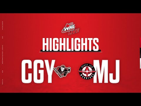Calgary Hitmen at Moose Jaw Warriors 10/10 | WHL Highlights 2023-24
