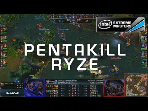 IEM CeBIT 2013: Pentakill Ryze - fnatic vs. LG-IM