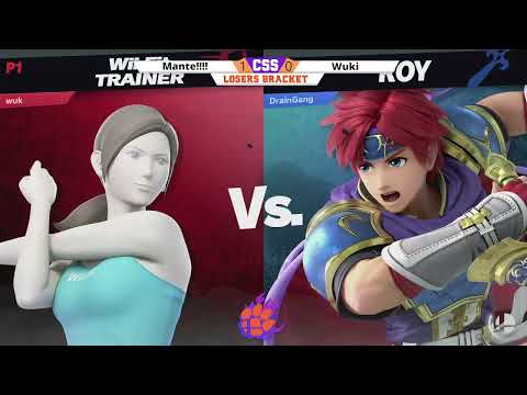 Clemson Smash Series 34 - Losers - PHNM | Wuki (Wii Fit Trainer) vs. Mante!!!! (Roy) - SSBU