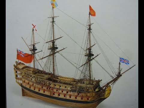 11 Royal William, Euromodell, unteres Kanonendeck aus rüsten