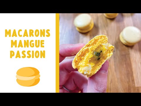 Ma recette de macaron mangue passion !