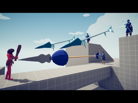 FREEZE & HIGH - BALLOON ARCHER + ICE ARCHER | Totally Accurate Battle Simulator TABS