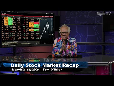 March 21st, Daily Market Recap And Announcement of Basil Chapman's Live Webinar - 2024
