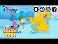 De Geweldige Yellow Yeti | Vissen | Disney Channel NL