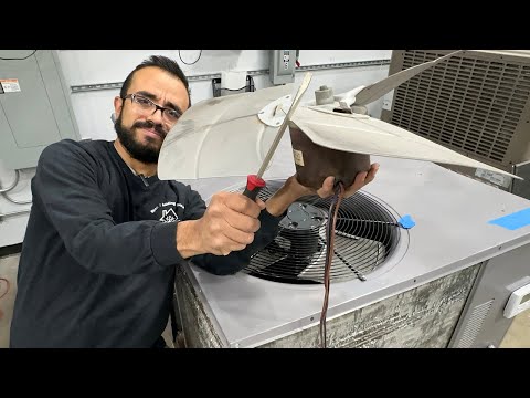 How To Check a Condenser Fan Motor - HVAC Training