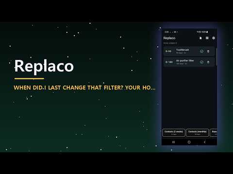 Replaco: Filter Reminder video thumbnail