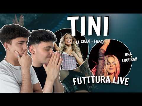 FYLO REACCIONA a TINI - FUTTTURA LIVE - el cielo + fresa