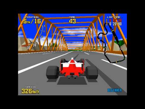 Virtua Formula - Arcade Gameplay