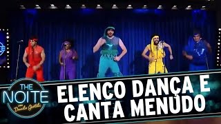 Elenco canta e interpreta Menudo | The Noite (14/03/17)