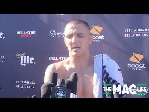 Bellator 214 Open Workouts: Aaron Pico Media Scrum