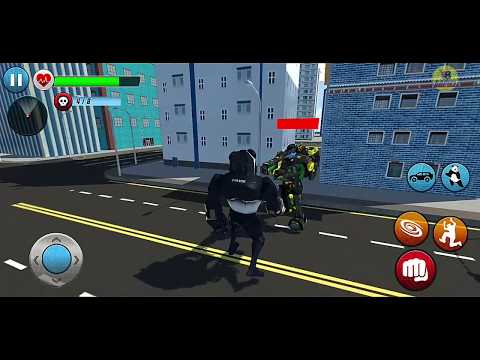 Police Panda Robot Transformation: Robot Hero - Android Gameplay FullHD