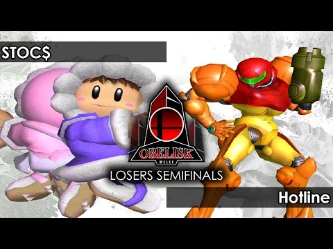 Melee:  BBES | STOC$ (Ice Climbers) V GRID | Hotline (Samus) - Obelisk 41 Tournament SSBM