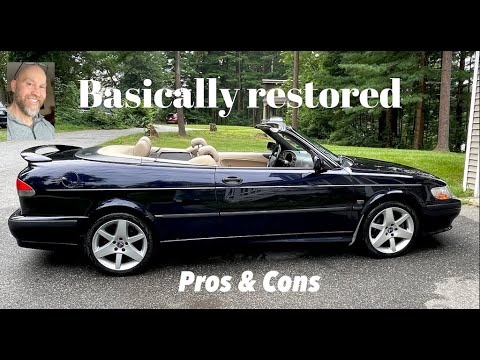 2002 Saab 9-3 Basically Restored ($24k) Pros & Cons w 128000 miles