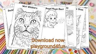 100% Free Printable Coloring Pages