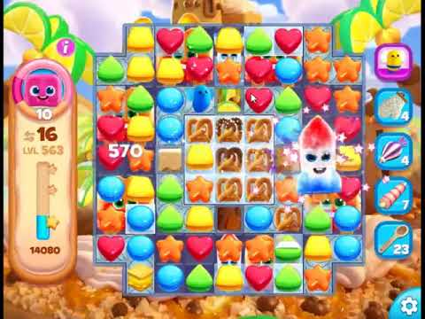 Cookie Jam Blast Level 563 - NO BOOSTERS 🍪 | SKILLGAMING ✔️