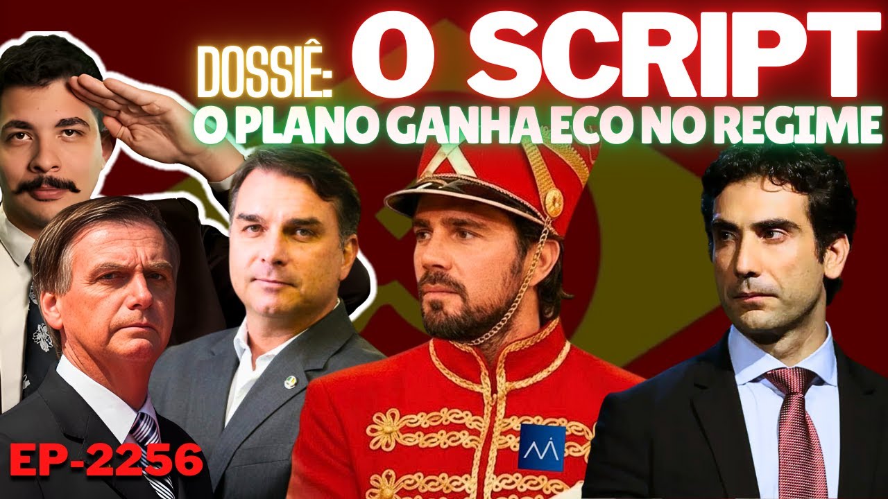 Dossiê: O SCRIPT - O Plano do Paquito GANHA Eco no Regime. Querem TUTELAR o Eleito em 2027.