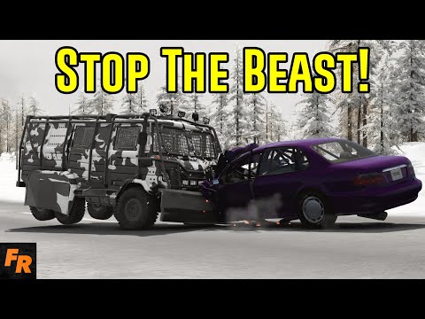 Stop The Beast - An Armored Juggernaut - BeamNG Drive