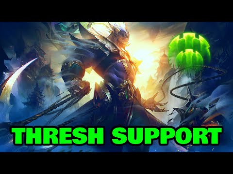 S13 Thresh Support Gameplay vs Nautilus - League of Legends [FULL GAME]