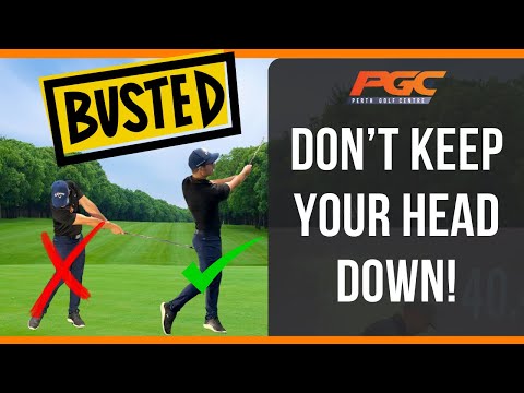 DON’T keep your head down!