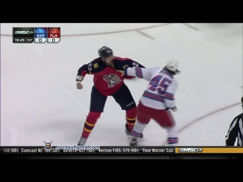 Arron Asham vs George Parros