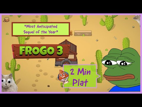 Frogo 3 PS4/PS5 Trophy Guide. Cheap and Fast Platinum. Most anticipated sequel of the year 🤣😂🤣😂