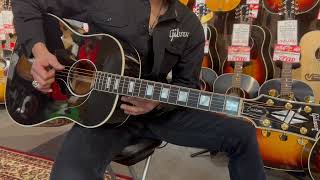 Video thumbnail for Gibson Custom Shop Modern Collection J-45 Custom by G'CLUB TOKYO