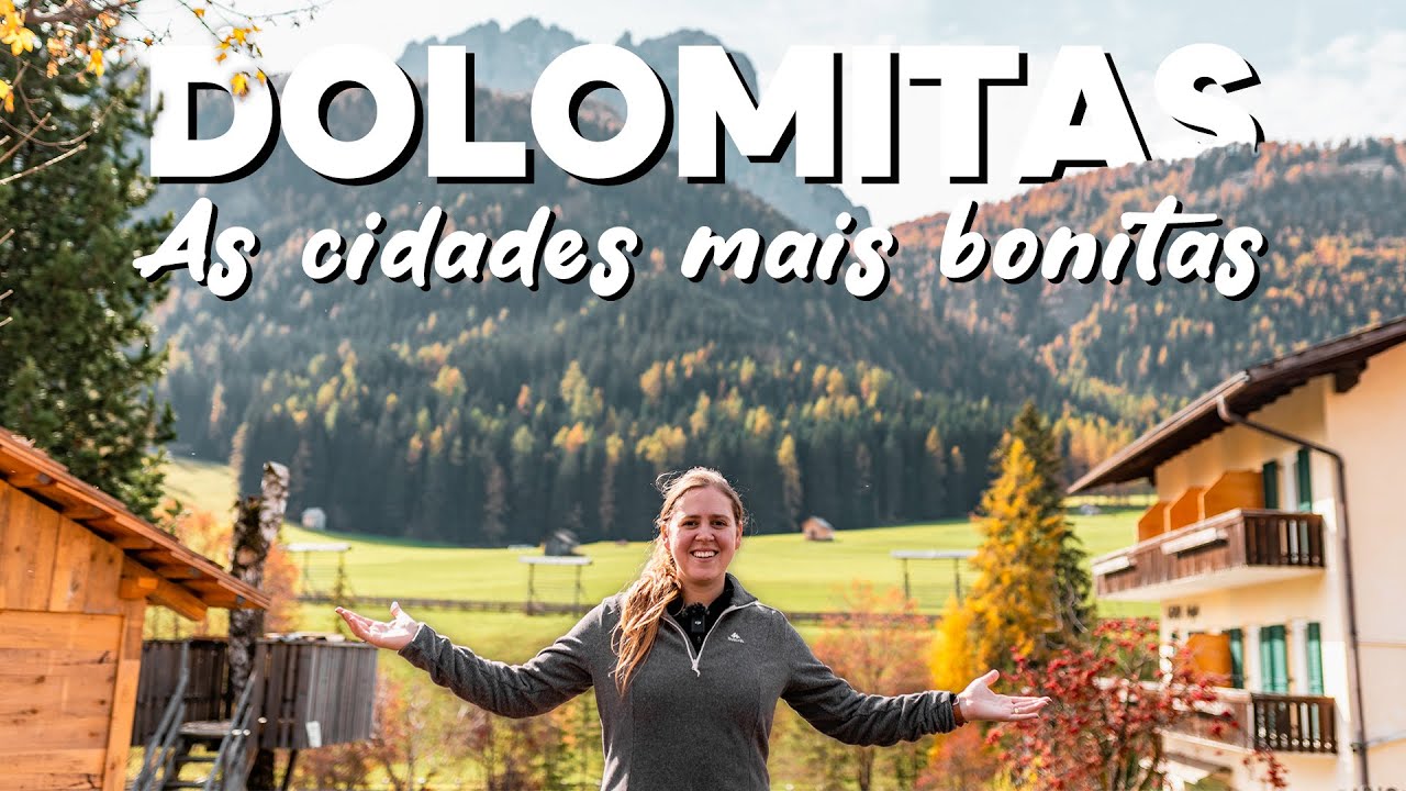 Vilarejos incríveis nas Dolomitas: cidades de contos de fada na Itália! Nunca vi algo igual 🤩