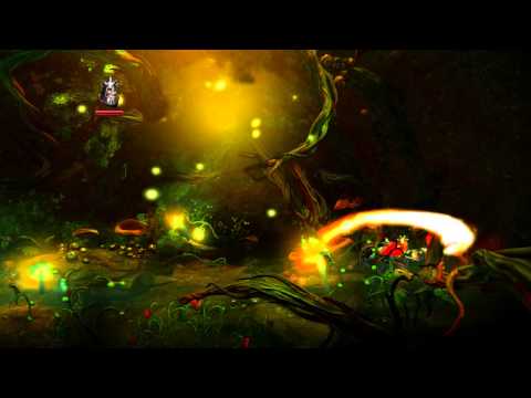 Trine 2 Hardcore walkthrough, PS4, Level 1 - Die Geschichte beginnt - The Story begins - solo
