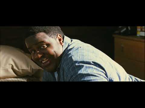 Trailer frame emphasizing limo lights and night streets, echoing late-act Los Angeles sequences underscored by Going Back to Cali