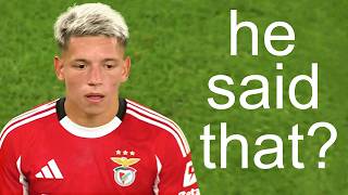 Prestianni shows no respect for his opponents…