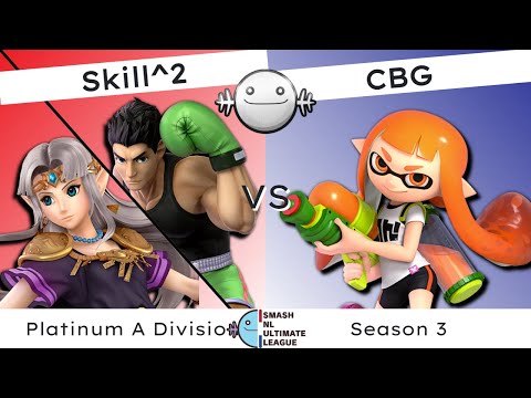 SNUL S3W3 - Skill^2 (Zelda, Dark Samus, Little Mac) Vs. CBG (Inkling) [PlatinumA]