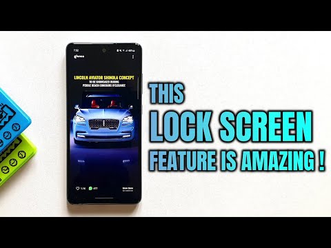 This is an amazing lock screen feature on Samsung One UI 3.1/3.0