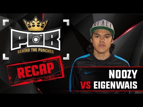 Noozy Recap vs Eigenwais - Behind The Punches POB LIVE 1 Mei