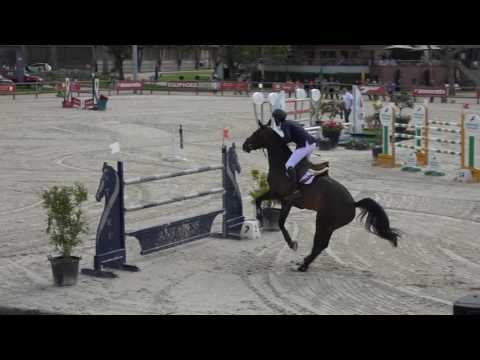 Starlette de la Roque et Edward Levy - Vainqueurs GP CSI2* de Deauville (1,45m)