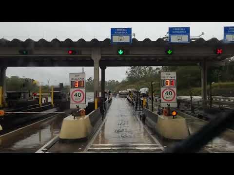 (EP1166) VALE DO RIBEIRA COM CHUVA  POSTO FAZENDEIRO MIRACATU SÃO PAULO 