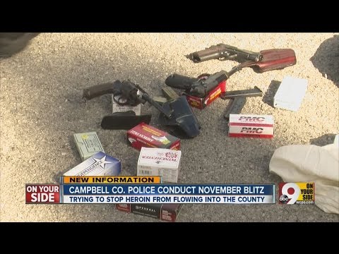 NKY police combine on heroin blitz