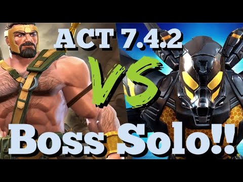 MCOC - ACT 7.4.2 - Hercules Vs Yellowjacket - Boss Solo!!