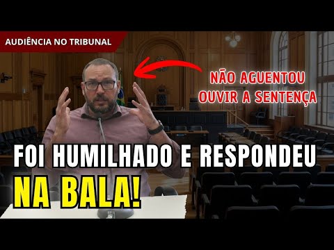 TRIBUNAL DO JÚRI: O réu abandonou o próprio julgamento.