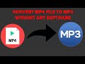 Convert MP4 File To Mp3 On Your Android Device Without Using Any Application Convert MP4 File To Mp3 On Your Android Device Without Using Any Application