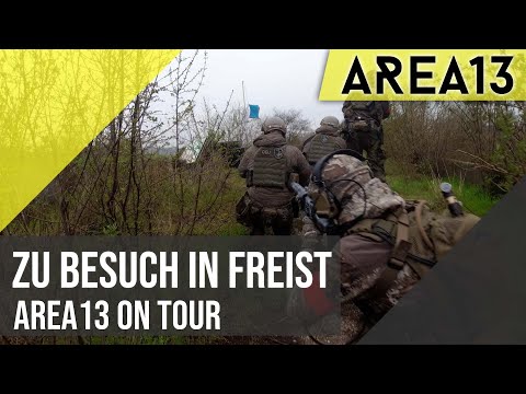 AREA13 | On Tour in Freist | Airsoft Gameplay Outdoor