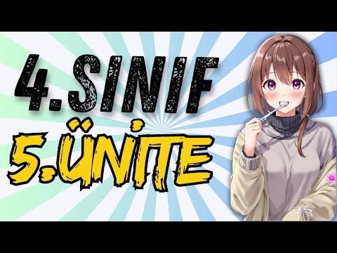 4.SINIF İNGİLİZCE 5.ÜNİTE KONU ANLATIMI | MY DAILY ROUTINES