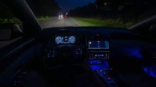 👉AT NIGHT: 2024 Hyundai Tucson Hybrid Limited AWD -- Lights Analysis Interior Exterior & Night Drive