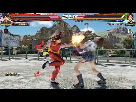 Tekken 7 Quick Match DunoDuno(Xiaoyu) VS cigumchi(Asuka)3
