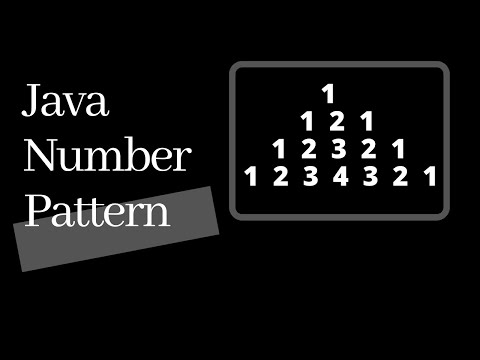 Number Patterns In Java Using For Loop