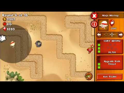 Desert Terrain - Bloons Monkey City Mobile