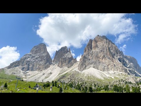 Giro del Sassolungo da passo Sella